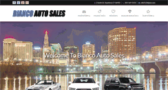 Desktop Screenshot of biancoautosales.com